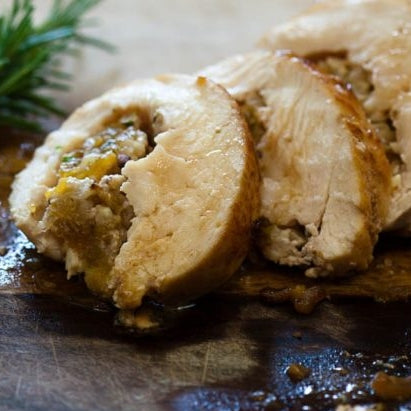 Chicken Breast Stuffed with Apricots