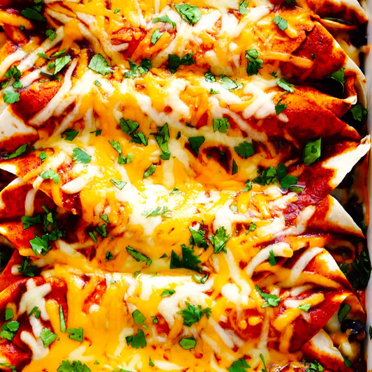 Chicken Enchiladas Freezer Meal