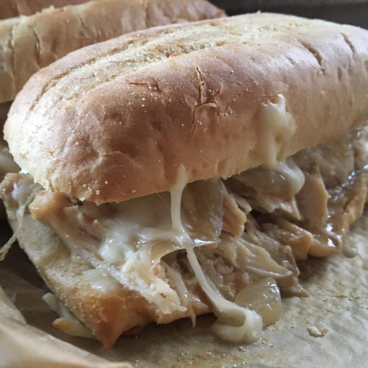 Chicken French Dip Sandwiches