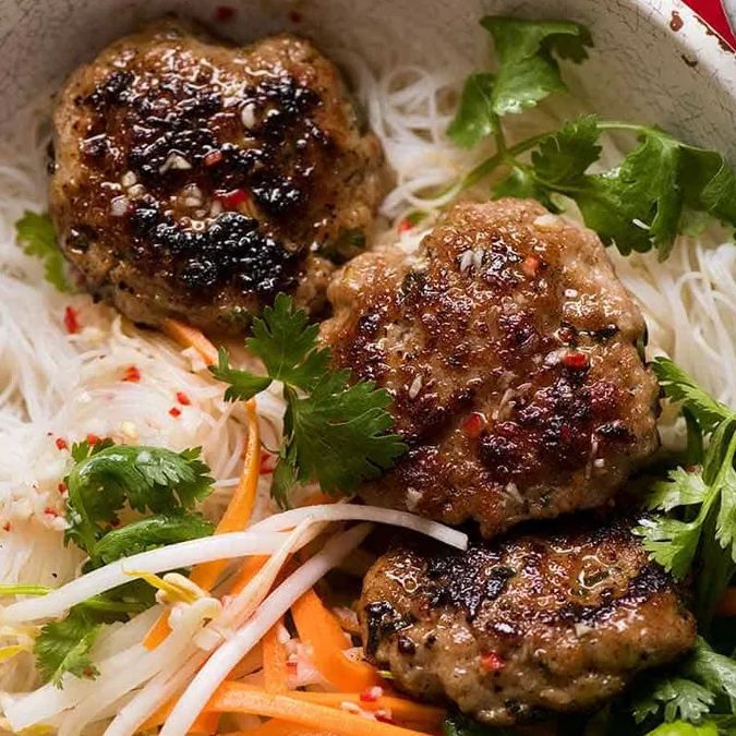 Chicken Meatballs Vietnamese