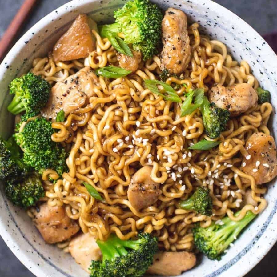 Chicken Ramen Stir Fry