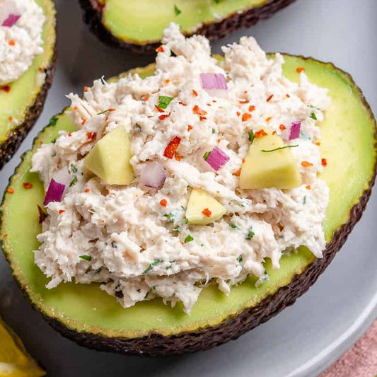 Chicken Salad Stuffed Avocados