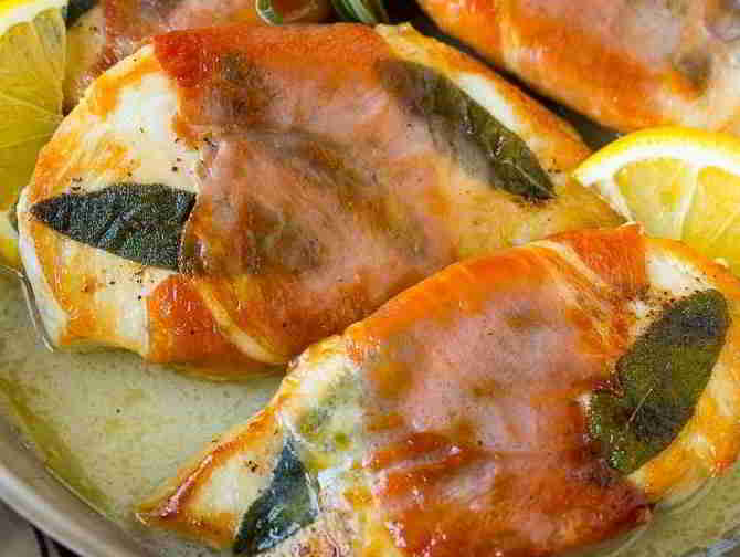 Chicken Saltimbocca