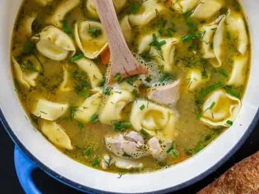 Chicken Tortellini Soup