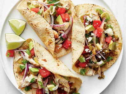 Chicken Watermelon Tacos