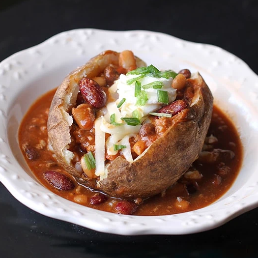 Chilean Style Stuffed Potatoes