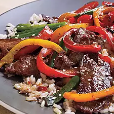 Chilli Steak & Peppers