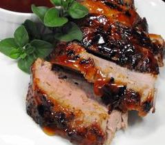 Pork Tenderloin With Apricot Ginger Glaze