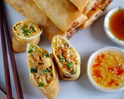 Chiu's Spring Rolls Chinese Spring Rolls – Sids Sauce