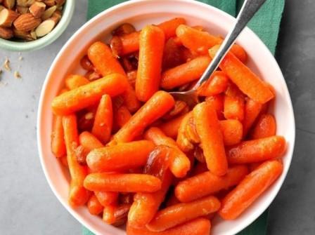 Citrus Peach Carrots