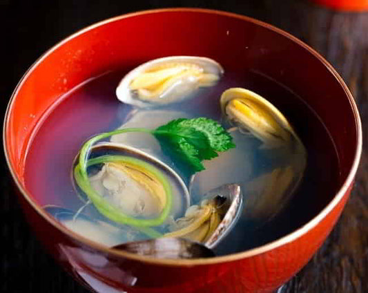 Clear Tuatua Soup Japanese Style