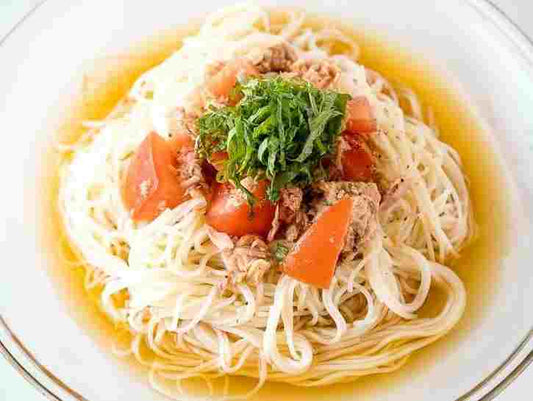 Cold Tuna & Tomato Somen