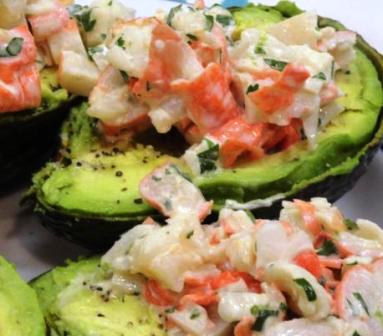 Coriander Lime Seafood Salad