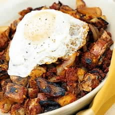 Corned Beef Hash with Fried Eggs