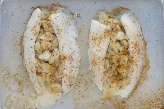 Crab Stuffed Flounder