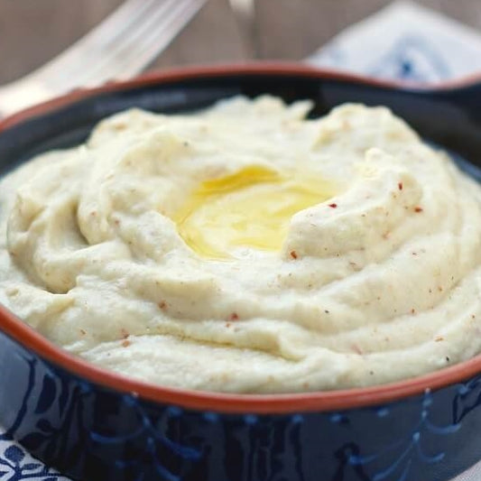 Creamy Smoked Mashed Cauliflower