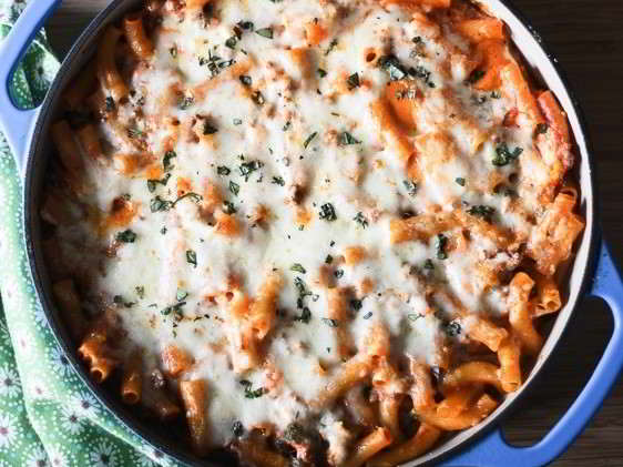 Creamy Baked Ziti