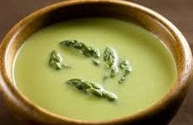 Creamy Broccoli & Asparagus Soup