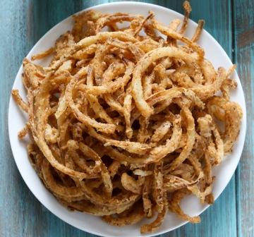 Crispy Fried Onion Strings