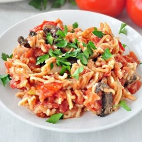 Crockpot Spaghetti & Vegetables