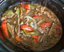 Crockpot Pepper Steak