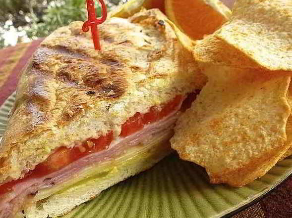 Cuban Midnight (Medianoche) Sandwich