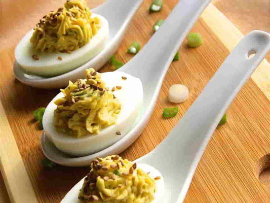 Deviled Eggs Japanese Style