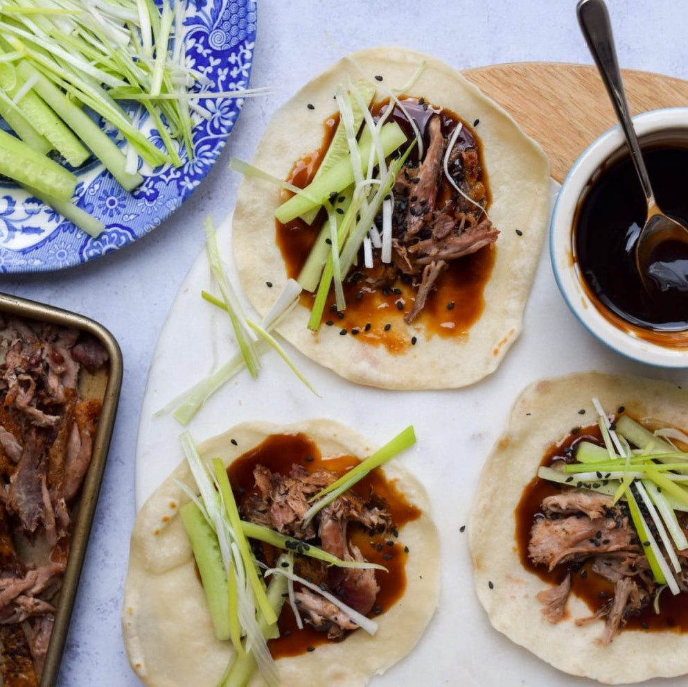 Duck Pancakes with Hoisin Sauce