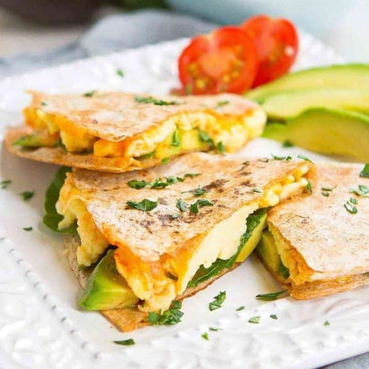 Egg & Avocado Breakfast Quesadilla