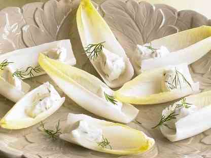 Endive Spears with Herbed Goat Cheese
