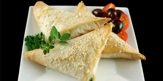 Potato Spiced Filo Parcels