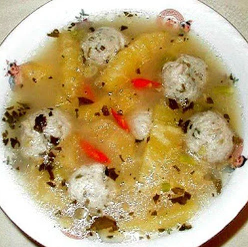 Fish Ball with Pineapple Soup