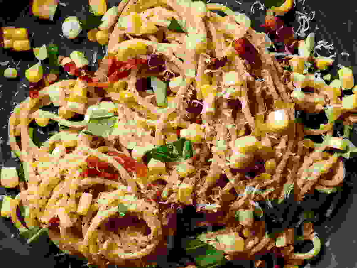 Fresh Corn Carbonara