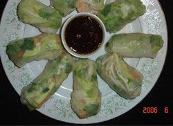 Fresh Spring Rolls with Thai Dipping Sauce