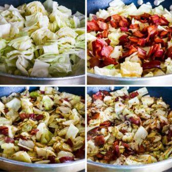 Fried Cabbage with Bacon