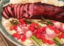 Fruity Grilled Pork Tenderloin