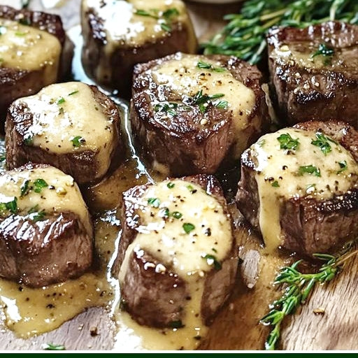 Garlic Butter Steak Bites