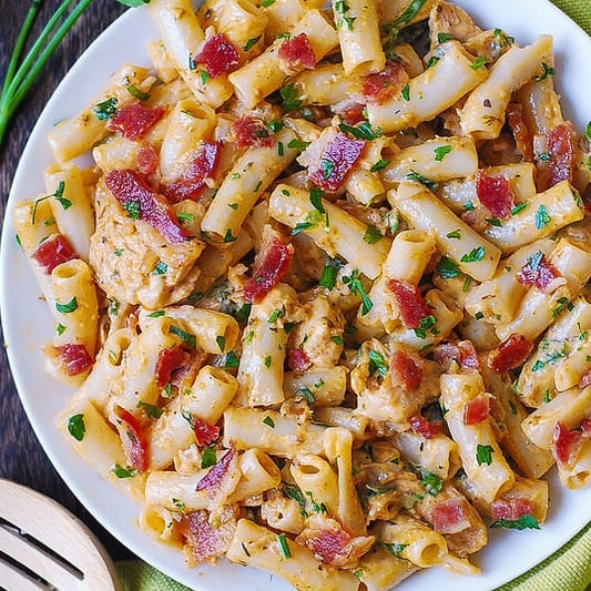 Garlic Chicken Bacon & Ranch Pasta