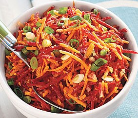 Gingered Beet & Carrot Slaw