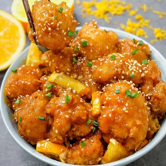 Glazed Orange Cauliflower