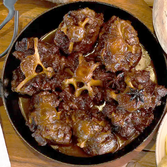 Glazed Oxtails