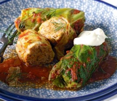 Gołąbki (cabbage rolls)