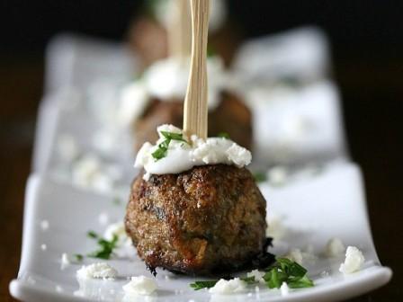 Greek Lamb Meatballs