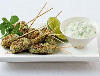 Green Chilli Fish Kebabs