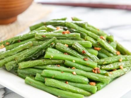 Green Garlic Beans Chinese Style