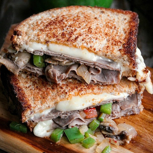 Grilled Cheese Sandwich with Ox Cheek