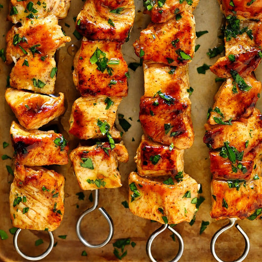 Grilled Chicken Kebabs