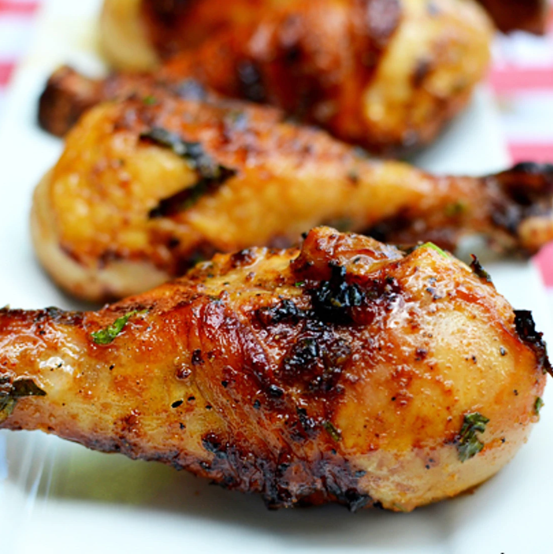 Grilled Garlic Beer Chicken