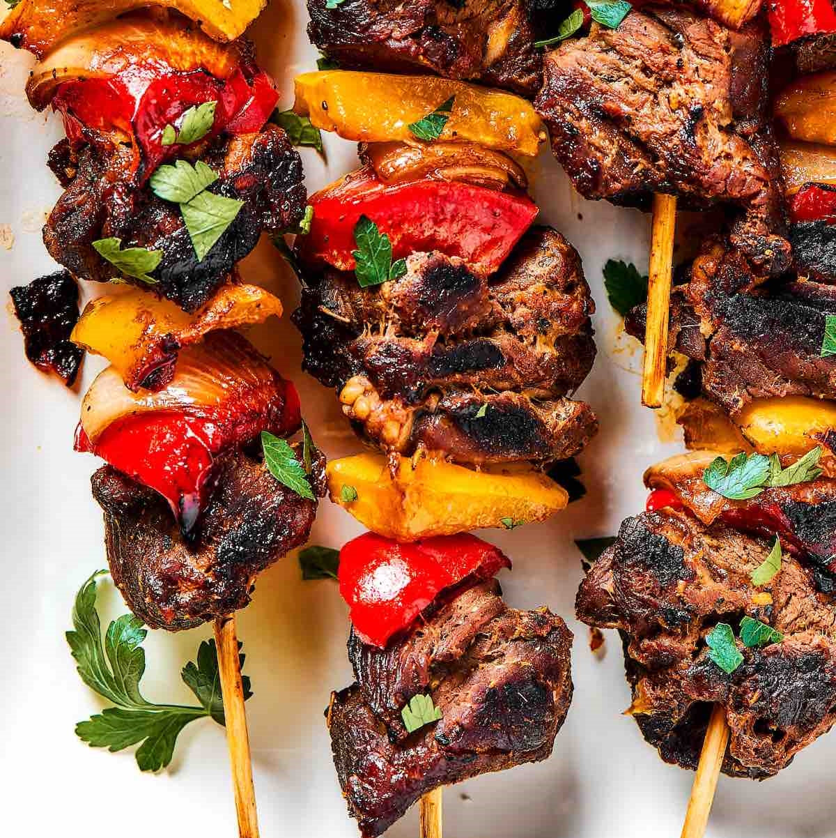 Grilled Lamb Kebabs