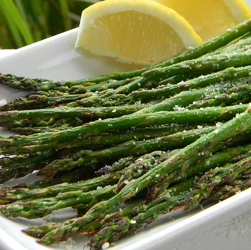 Grilled Lemon Parmesan Asparagus